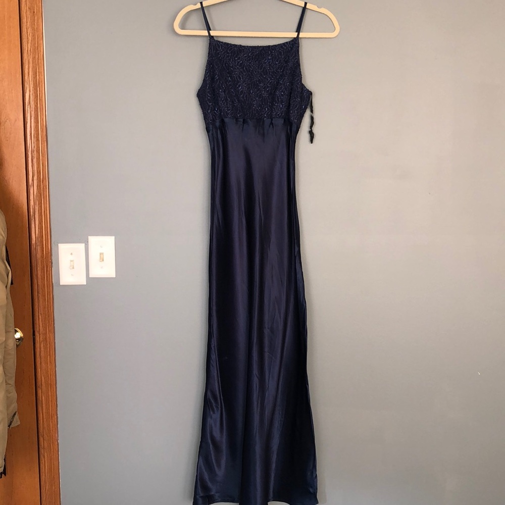 Dark Blue Prom Dress!